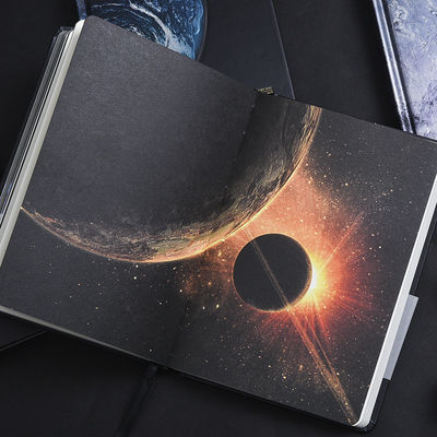 AR Effect A5 Leather Notebook with Customized Inner Core and Inspirational Design