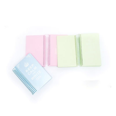 Hardcover Paper A5 A6 Large Coil 300 Inner Page Portable Notepad Notebook for Office